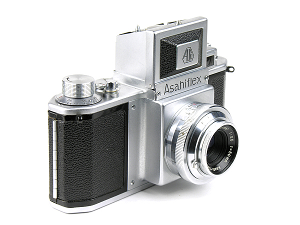国民民主、 【歴史的名機 アサヒフレックス最高傑作】Asahiflex 動作良好 ⅡA型 フィルムカメラ